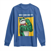 We Can Do It Rosie Frog Long Sleeve Shirt Resist Protest Parody Feminist Retro Poster - Wonder Print Shop