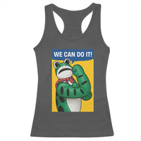 We Can Do It Rosie Frog Racerback Tank Top Resist Protest Parody Feminist Retro Poster - Wonder Print Shop