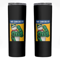 We Can Do It Rosie Frog Skinny Tumbler Resist Protest Parody Feminist Retro Poster - Wonder Print Shop