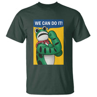 We Can Do It Rosie Frog T Shirt Resist Protest Parody Feminist Retro Poster - Wonder Print Shop