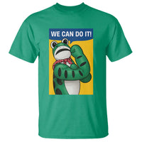 We Can Do It Rosie Frog T Shirt Resist Protest Parody Feminist Retro Poster - Wonder Print Shop
