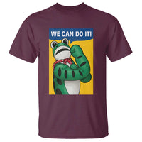 We Can Do It Rosie Frog T Shirt Resist Protest Parody Feminist Retro Poster - Wonder Print Shop