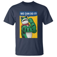 We Can Do It Rosie Frog T Shirt Resist Protest Parody Feminist Retro Poster - Wonder Print Shop