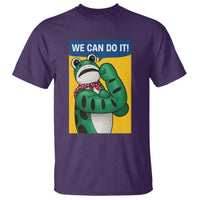 We Can Do It Rosie Frog T Shirt Resist Protest Parody Feminist Retro Poster - Wonder Print Shop