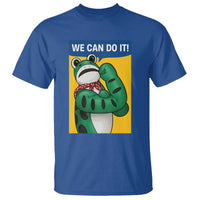 We Can Do It Rosie Frog T Shirt Resist Protest Parody Feminist Retro Poster - Wonder Print Shop
