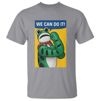 We Can Do It Rosie Frog T Shirt Resist Protest Parody Feminist Retro Poster - Wonder Print Shop