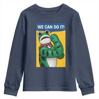 We Can Do It Rosie Frog Youth Sweatshirt Resist Protest Parody Feminist Retro Poster - Wonder Print Shop