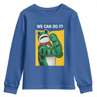We Can Do It Rosie Frog Youth Sweatshirt Resist Protest Parody Feminist Retro Poster - Wonder Print Shop