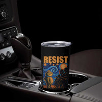 Starry Night Resist Frog Tumbler Cup Resistance Protest Surreal Art Graphic - Wonder Print Shop