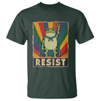 Rainbow Resist Frog T Shirt Portland Pride and Protest Resistance - Wonder Print Shop