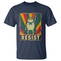 Rainbow Resist Frog T Shirt Portland Pride and Protest Resistance - Wonder Print Shop