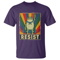 Rainbow Resist Frog T Shirt Portland Pride and Protest Resistance - Wonder Print Shop