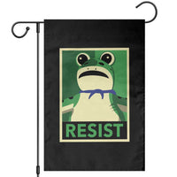 Frog Resist Poster Graphic Garden Flag Portland Resistance Protest Minimalist - Wonder Print Shop