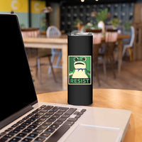 Frog Resist Poster Graphic Skinny Tumbler Portland Resistance Protest Minimalist - Wonder Print Shop