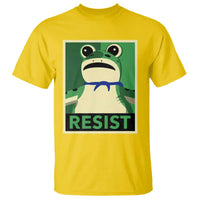 Frog Resist Poster Graphic T Shirt Portland Resistance Protest Minimalist - Wonder Print Shop