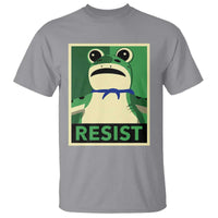 Frog Resist Poster Graphic T Shirt Portland Resistance Protest Minimalist - Wonder Print Shop
