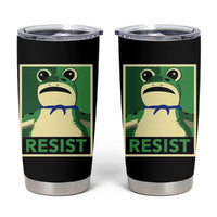 Frog Resist Poster Graphic Tumbler Cup Portland Resistance Protest Minimalist - Wonder Print Shop