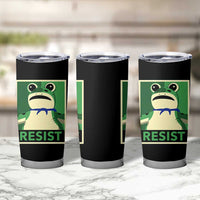Frog Resist Poster Graphic Tumbler Cup Portland Resistance Protest Minimalist - Wonder Print Shop