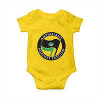 Amphibians Against Fascism Baby Onesie Anti-Fascist Frog Logo Portland Protest - Wonder Print Shop