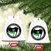 Amphibians Against Fascism Ceramic Ornament Anti-Fascist Frog Logo Portland Protest - Wonder Print Shop
