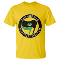 Amphibians Against Fascism T Shirt Anti-Fascist Frog Logo Portland Protest - Wonder Print Shop