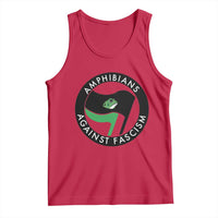 Amphibians Against Fascism Tank Top Anti-Fascist Frog Logo Portland Protest - Wonder Print Shop