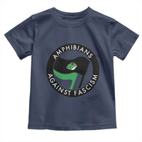 Amphibians Against Fascism Toddler T Shirt Anti-Fascist Frog Logo Portland Protest - Wonder Print Shop