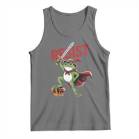Sword Wielding Frog Resistance Tank Top Resist Protest No Kings - Wonder Print Shop