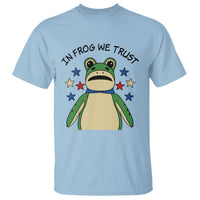 In Frog We Trust T Shirt Patriotic Portland Frogs Protest American Flag - Wonder Print Shop