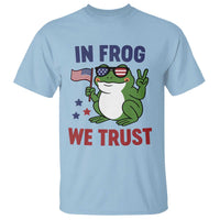 In Frog We Trust T Shirt Patriotic Portland Frogs Protest - Wonder Print Shop