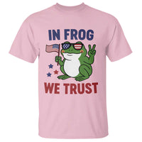 In Frog We Trust T Shirt Patriotic Portland Frogs Protest - Wonder Print Shop