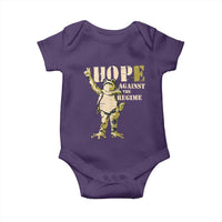 Stencil Protest Frog Baby Onesie Hope Against the Regime Portland Inflatable Resistance - Wonder Print Shop