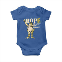 Stencil Protest Frog Baby Onesie Hope Against the Regime Portland Inflatable Resistance - Wonder Print Shop