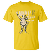 Stencil Protest Frog T Shirt Hope Against the Regime Portland Inflatable Resistance - Wonder Print Shop