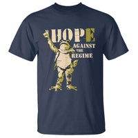 Stencil Protest Frog T Shirt Hope Against the Regime Portland Inflatable Resistance - Wonder Print Shop
