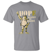 Stencil Protest Frog T Shirt Hope Against the Regime Portland Inflatable Resistance - Wonder Print Shop
