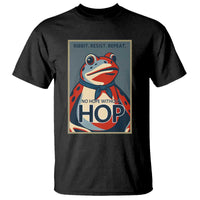 No Hope Without Hop T Shirt Ribbit Resist Repeat Resistance Frog Protest Pop Art Graphic - Wonder Print Shop