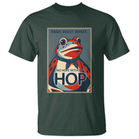 No Hope Without Hop T Shirt Ribbit Resist Repeat Resistance Frog Protest Pop Art Graphic - Wonder Print Shop