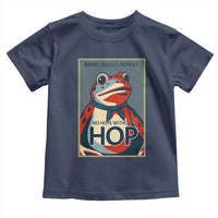 No Hope Without Hop Toddler T Shirt Ribbit Resist Repeat Resistance Frog Protest Pop Art Graphic - Wonder Print Shop