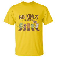 No Kings in America T Shirt Resist Protest Cute Animal Resistance March - Wonder Print Shop