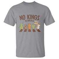 No Kings in America T Shirt Resist Protest Cute Animal Resistance March - Wonder Print Shop