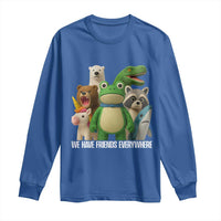 United Mascots Protest Long Sleeve Shirt We Have Friends Everywhere - Wonder Print Shop