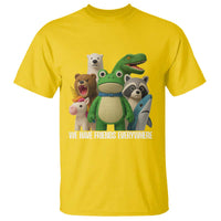 United Mascots Protest T Shirt We Have Friends Everywhere - Wonder Print Shop