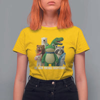 United Mascots Protest T Shirt For Women We Have Friends Everywhere - Wonder Print Shop