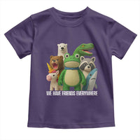 United Mascots Protest Toddler T Shirt We Have Friends Everywhere - Wonder Print Shop