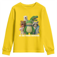 United Mascots Protest Youth Sweatshirt We Have Friends Everywhere - Wonder Print Shop