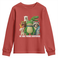 United Mascots Protest Youth Sweatshirt We Have Friends Everywhere - Wonder Print Shop