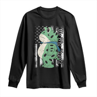 We The People Portland Frog Long Sleeve Shirt Patriotic Protest American Flag - Wonder Print Shop