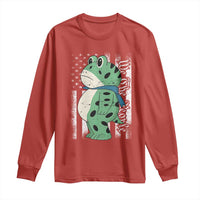 We The People Portland Frog Long Sleeve Shirt Patriotic Protest American Flag - Wonder Print Shop