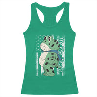 We The People Portland Frog Racerback Tank Top Patriotic Protest American Flag - Wonder Print Shop